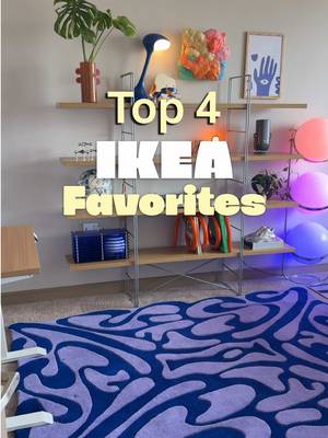 IKEA finds lately that never miss 🎯 Share with a friend that’s always redecorating or save for home inspo! 💙🏡 #ikeafinds #ikea #apartmentdecor #fyp  Dopamine decor, home design, cozy aesthetic, midcentury modern design, apartment therapy, colorful interiors, maximalism, maximalist interior design inspiration, fyp 