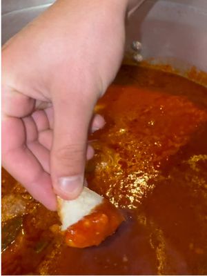 Sunday sauce DOUBLE DIP?😭 @Joe Scarlotta Sr. @JojoScarlotta 