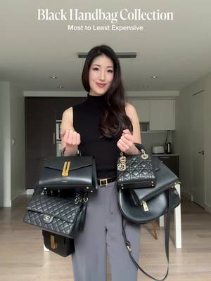 My black handbag collection 🖤 #handbagcollection #bagrecommendation #midluxurybags @DeMellier @Poppy Barley @Ateliers Auguste 