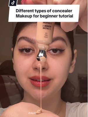 Do you know the difference between stick concealer, liquid concealer, and cream pot concealer? In this beginner friendly makeup tutorial, I’ll show you how to use different formulas for various skin types.  For exp, if you have mature skin or wrinkles under your eyes, which concealer would be best?  Or if you have hyperpigmentation, acne prone skin, or something else, I’ll help you find the right one. in this video the products that I used are :  This is my favourite liquid concealer and it is drugstore!!! @rimmellondon this is multitasker wake me up concealer.  I applied it with @Hourglass Cosmetics brush  The stick concealer that I used is @tarte cosmetics shake tape stick concealer  and the cream pot is @NARS Cosmetics soft matte complete concealer  - - #makeup #makeupforbeginners #howtodomakeup #concealer #concealertutorial 