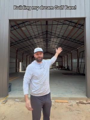 One step closer to completing The HOG (House of Golf) #fyp #golf #barndoors 