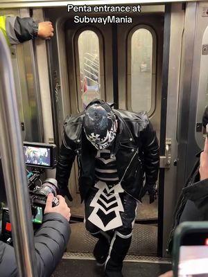 Penta entrance at SubwayMania #WWE #subwaymania #subwaymanianyc 