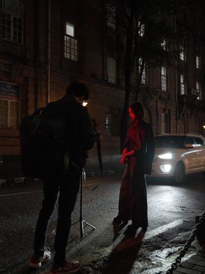 🌙📸 Night portraits, leveled up.  🎨 Nanlite pico brings color exactly where you want it — from clean, natural skin tones to subtle pops of color.  Soft when you need it. Strong enough to shape the scene. Perfect for street portraits, night shoots, and everything in between.  🙌 Huge thanks to @Brandon Pinto for sharing.  Appreciate the support from @PhotoquipIndia.  #nanlite #nanlitepico #nightportrait #portraitlighting #contentcreator