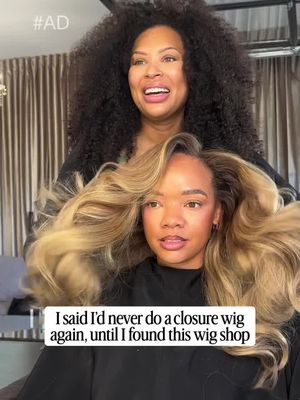 Rate it 1-10 😍 This is a GLUELESS closure wig install behind the hairline! Hair and install by When I moved to Dallas it was hard finding a hairstylist, and honestly I didn’t think a wig shop would be my solution for weave. But I’m sooo grateful for the professionalism of this black woman owned shop! and her team are beyond professional. From the seamless online booking process. To the text number you can communicate with before your appointment. Everything about the experience is exceptional. If you’re looking for a Dallas hair (weave) colorist for black girls or a hairstylist in Dallas with weave hair included… HOUS of Wigs is what you’re looking for! They even have glueless wigs ready to wear! This custom blonde wig is everything a girl could hope for! To achieve this look… I had a 22” unit with a 2x5 closure that’s positioned behind the hairline. Their site already has pre-colored wigs and so many variations! Here’s how you can order this specific look (or get your own custom color or blonde): 👉🏽 Head to website 👉🏽 Purchase PRE-LIGHTENED wig as your ‘blank canvas’ 👉🏽 Schedule FITTING + BLONDE salon appointment. 🫶🏽 This is your sign to snag your wig! 🔗 Run, don’t walk to link in bio! Are you ready for your next wig?! #closurewiginstall #gluelesswiginstall #blondewig #dallasinfluencer #customwigs