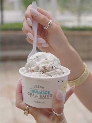 start with fresh small-batch Ice Cream, then make it yours with always free Mix-Ins 😍🍪🍨