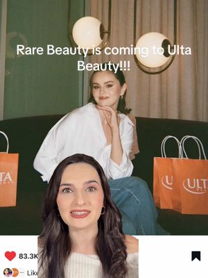 Rare Beauty is coming to Ulta Beauty!  #rarebeauty #ultabeauty #selenagomez #ultahaul #makeupnews @Rare Beauty @Ulta Beauty 