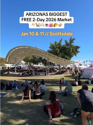FREE 2-Day Market on Jan 10 & 11th at Scottsdale Civic Center ✨ this is the @Merchantile Market #arizona 