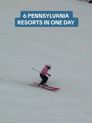 Checking 6 more @epicpass resorts off the list!! ✔️⛷️🤍 #teamepic #ad #skiing #skitok #pennsylvania 