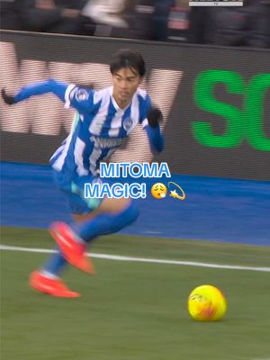So smooth from #KaoruMitoma… 😮‍💨💫 #BHAFC #PremierLeague