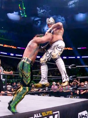 #OnThisDay in 2022: Jurassic Express captured the AEW World Tag Team Titles from the Lucha Bros! 🦖