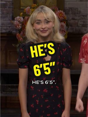 He’s 6’5”. #devinbooker #sabrinacarpenter #snl #phoenixsuns #basketball 