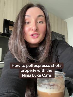 How to properly use the Ninja Luxe Cafe espresso machine, from a barista who had this machine at home for almost 2 years 🤎 @Ninja Kitchen you are missed everyday in this house #ninjaluxecafé 