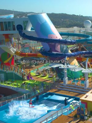 She’s the baddie of the seas 💅 #IconoftheSeas #cruiseship #cruise #caribbean #vacation #travel