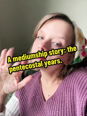 Bringing back stories in 2026. Not an overly spooky “demonic” story like some of my others, but one I felt like telling 🤷‍♀️ #southern #expentecostal #psychicmedium #storytime #exorcisms