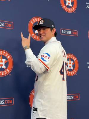 Tatsuya is in the building! #MLB #houstonastros #tatsuyaimai #houston