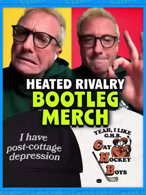 Jacob Tierney reacts to bootleg Heated Rivalry merch 😂 #heatedrivalry #hbo #hockey #hockeylife 