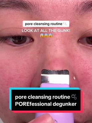 this was so oddly satisfying ☺️ im def gonna be using the POREfessional Degunker way more now @Benefit Cosmetics #porefessional #degunker #benefitpartner 