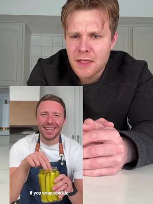 Bacon Wrapped Pickle Cheese Stick?! #timthetankofficial #LifeHack #foodhack 