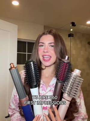 Any other blowdry brushes I should try?? 🧐 #hairtok #blowout #dysonairwrap #sharkflexstyle #t3aire360 @T3 Micro 