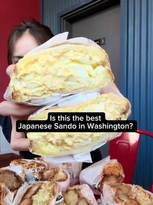 I’m a sucker for egg Sando 🥪  📍Daruma Sando, 1651 N 34th St, Seattle, WA 98103