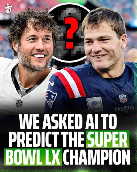 We asked AI to predict the Super Bowl LX Champion 🏆 #nfl #nfltiktok #football #SuperBowl #ai 