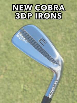 COBRA expands its 3DP iron family with the all-new 3DP MB and 3DP X irons, joining the 3DP TOUR model. Fully 3D printed for precision, performance, and feel, each model unlocks the game-changing benefits of 3D printing for golfers of every skill level. 🎯   Available through custom fitting only! #golf #golftiktok #golfclub #new #golftown 