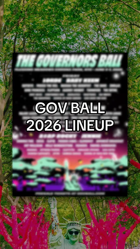2026 🗽 sign up for a presale passcode to access guaranteed lowest-priced tickets on thu, 1/8 at 10am ET #govball 