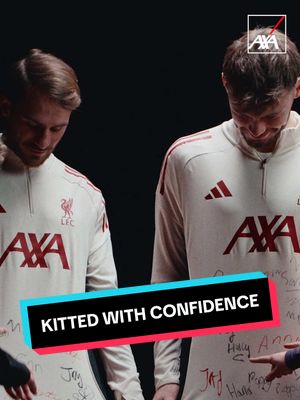 “Confidence isn’t something you’re given, you build it.” 👊 Kitted with confidence with @AXA UK ✨ #lfc #liverpool 