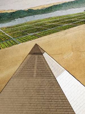 The reality-defying floating pyramid 😯 #Unearthed #pyramids #ancienthistory