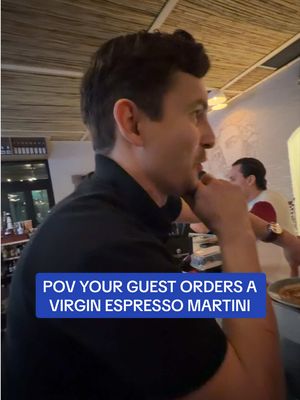 Virgin espresso martini, iced latte, call it what you want