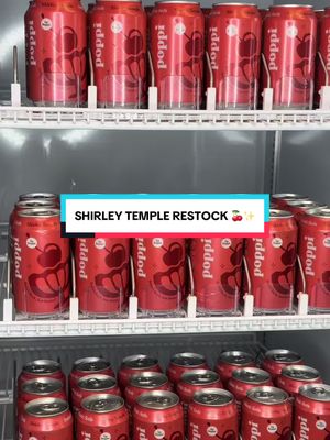 everyone knows nothing hits like a new poppi diva in a cold cold fridge 😮‍💨 enter our giveaway on IG to win a case of our new Shirley Temple flavor! 😉🍒 #drinkpoppi #shirleytemplepoppi #shirleytemple #fridgerestock #fyp 