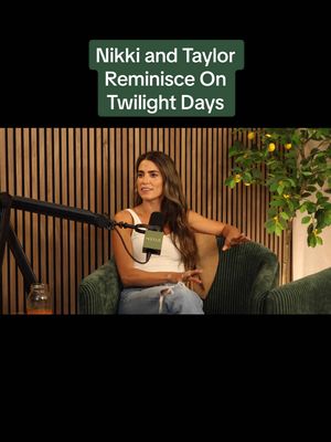 @Nikki Reed and @Taylor Lautner reminisce on how they first met, share memories from filming Twilight, what it was really like to be part of a cultural phenomenon, what ultimately made her want to join, the moment she realized Twilight was about to take over the world, and more! Listen & watch now 💛