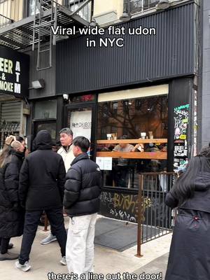 Head to Okiboru House of Udon if you’re looking for unique and delicious udon in NYC! They have the viral wide and flat udon straight from Japan with different ways to dip, matcha udon, and crispy tempura 🍤 Okiboru House of Udon 📍124 2nd Ave East Village, NYC #fyp #viral #eastvillage #nycfood #trending