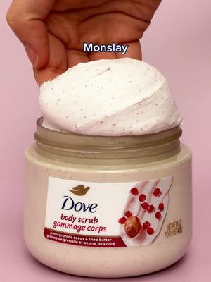 A scrub a day to keep the January blues away. #Dove #ScrubTok #Satisfying #January