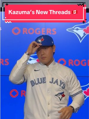 Welcome to the Toronto Blue Jays 🤝 #MLB #Okamoto #BlueJays #Toronto #Japan 