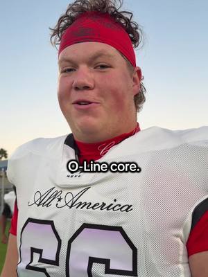 Linemen got the most aura now? 🤔 @Breck #football #oline #CollegeFootball #uanext 