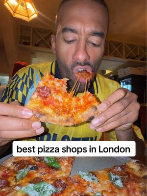 best pizza shops in London 🇬🇧🍕 . 📍Bad Boy Pizzeria 👨🏾‍🍳Dough Hands  📍Lauretta’s  👨🏾‍🍳Vincenzo’s  📍The Marlborough 