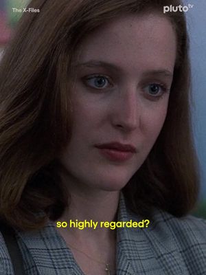 When Scully met Mulder... Stream The X-Files free on Pluto TV! #xfilesfan #mulderandscully