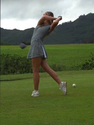 📍 Puakea Golf Course  #hawaii #golf 