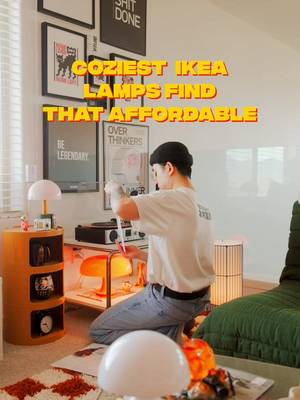 Some of my favorite affordable lamps find at ikea 💡✨ #homedecor #interiordesign #ikeafinds #interiorinspo #cozylighting 