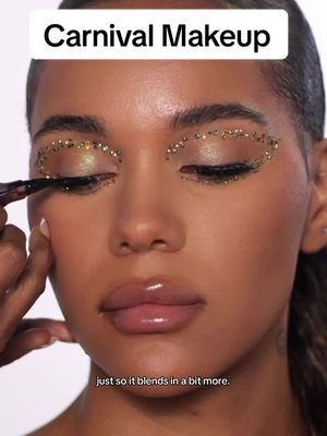 Replying to @jan🌻 🎄Tree’s coming down 🌴✨ it’s officially time to get into Carnival makeup!  And if you don’t celebrate Carnival? Totally fine. These looks are here whenever you’re ready to tap into more color, creativity, and confidence. Products used: • Foundation & concealer: @Estée Lauder  • Lips: @rimmellondonus  Let me know what you think, and drop any questions below!  we’re just getting started 💃🏽✨ #CarnivalMakeup #CarnivalGlam  #trinidadcarnival2026 #LongWearMakeup #makeupwithjaleesa  CreativeGlam FestivalMakeup NYCMakeupArtist ,Coachella ,festival makeup , trinintoktok , Trini tok 