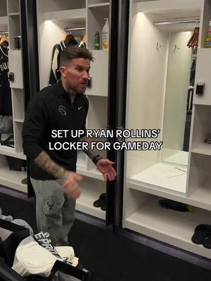 Set up Ryan Rollins’ locker for gameday with us #bts #bucks #NBA #locker #equipment 