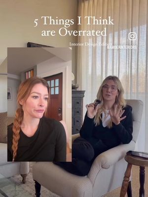 Having a little chat with Amber interiors about overrated design trends that need to go in 2026! #design #homedesign #designtrends #2026trends 