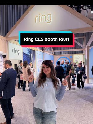 I’m at CES with @Ring, and they’re rolling out some big announcements this year, such as Ring Elite, their first-ever 4K multi-lens camera with up to 360° coverage and new Ring Sensors that work without a base station! They’re also leaning more into community with Neighbor Assist features like Fire Watch, powered by Watch Duty, and Search Party for Dogs! #ad