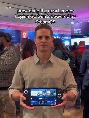 when the device is cooler than the gamer #LenovoTechWorld #CES2026 #legiongo @Jordanreviewsittt 
