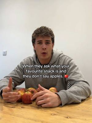 Apples are the GOAT snack. #apples #fruit #health 