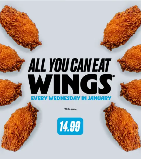 Every Wednesday in Jan  (Participating restaurants) 