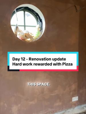 Day 12 - a day of different life stresses mixed in! But what a difference #plastering makes! #renovation #remodel #homerenovation #budget 