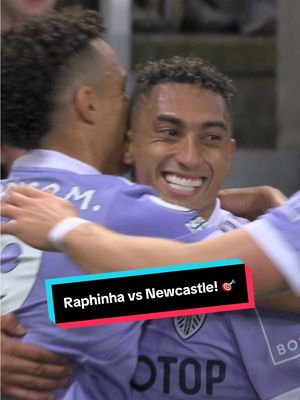 🧠 1000 IQ! #LeedsUnited #Raphinha #Rodrigo #Newcastle #PremierLeague 