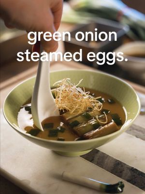 Recreating Culinary Class Wars Chef Choi Kang-rok’s Green Onion Universe Steamed Egg! I thought I chose a good one to start with… but it still had 6+ components!! (and I didn’t even use uni) Find the recipe on my blog and Substack! Lucky for you I did some of the dirty work, so if you are also insane you can use my recipe to make it too!    #culinaryclasswars #흑백요리사 #steamedegg #계란찜 #茶碗蒸し 